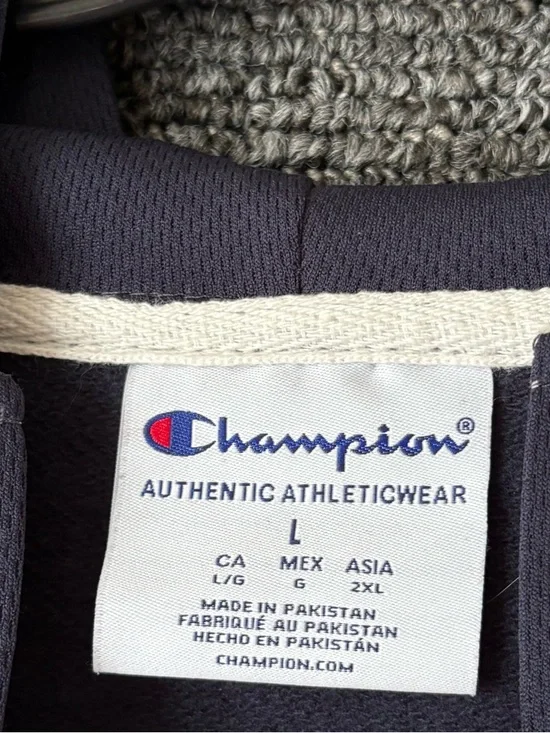 Champion Arizona Wildcats NCAA Lace-Up Hoodie Sweatshirt Men’s Large EUC - Picture 4 of 5